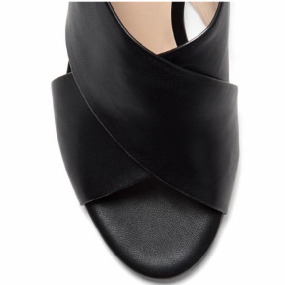 Cole Haan Anastasia City Sandals in black leather - Picture 4 of 16
